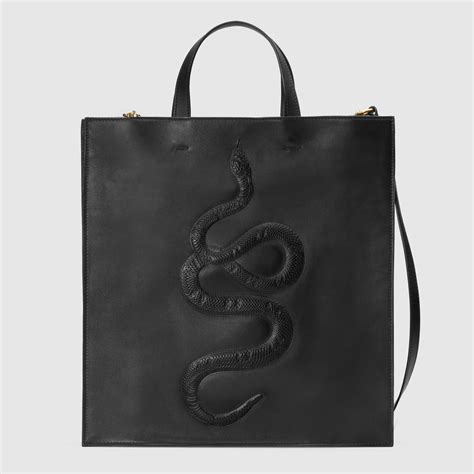 gucci mens leather tote bag|gucci tote bag with zipper.